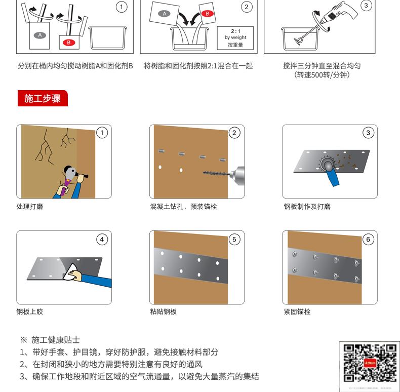 包钢兰坪粘钢加固施工过程